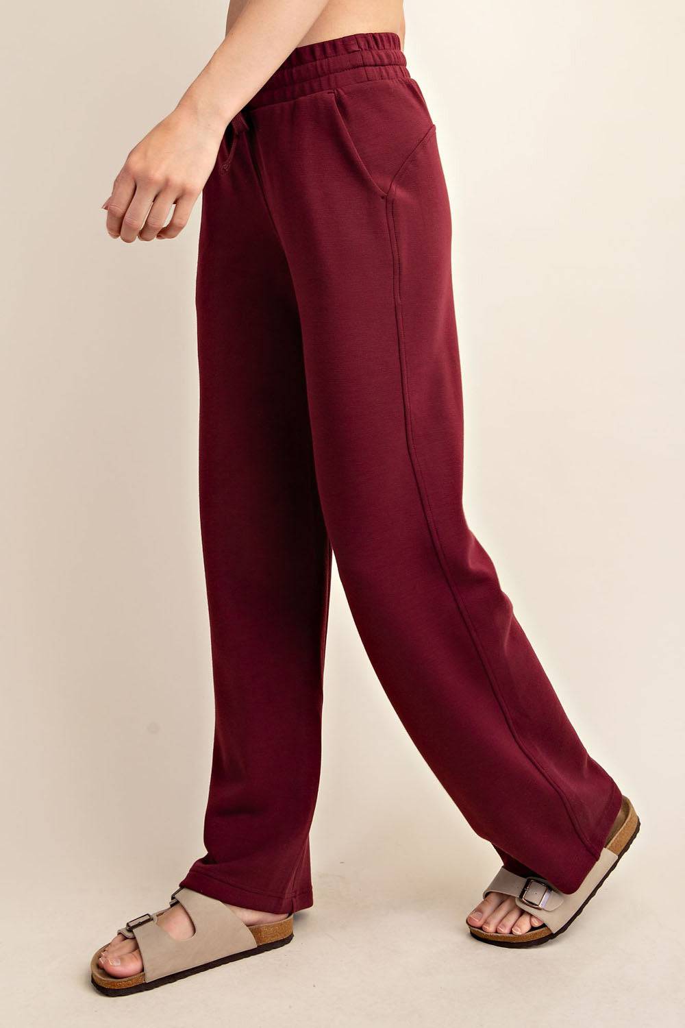 Modal Scuba Straight Pant - Hype Up