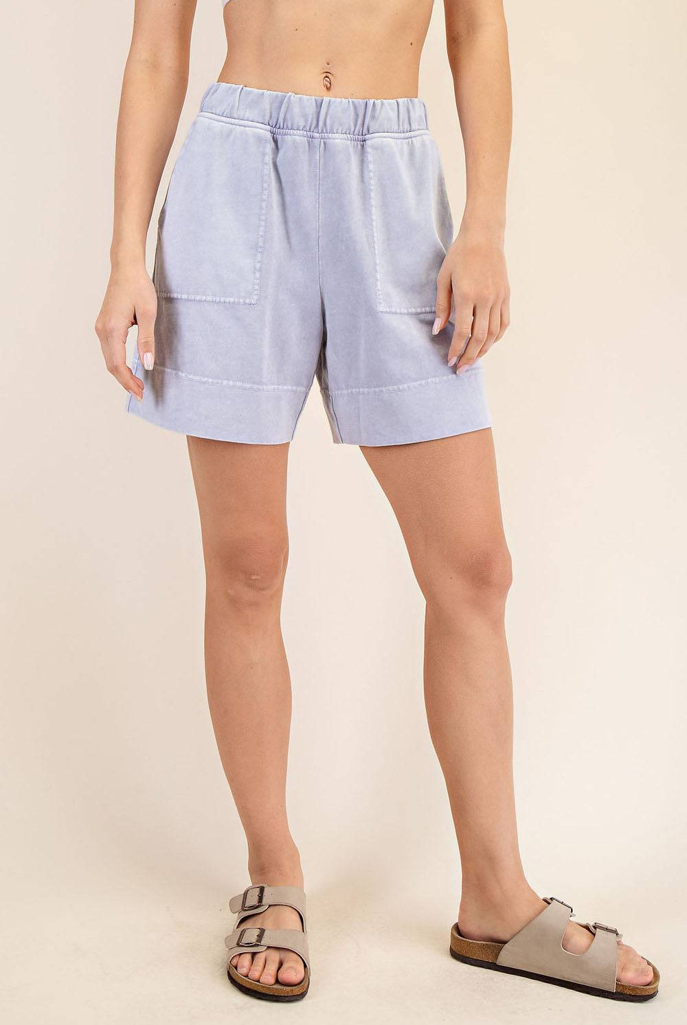 Cotton Poly Pocket Short - Hype Up