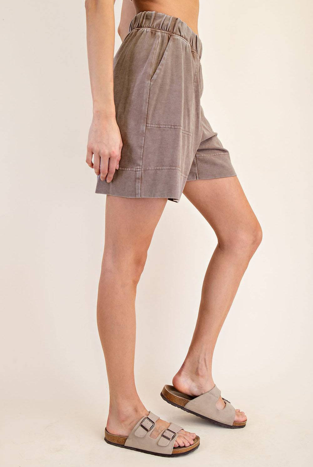 Cotton Poly Pocket Short - Hype Up