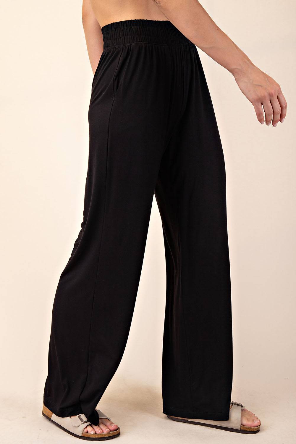 Viscose Modal Wide Pant - Hype Up