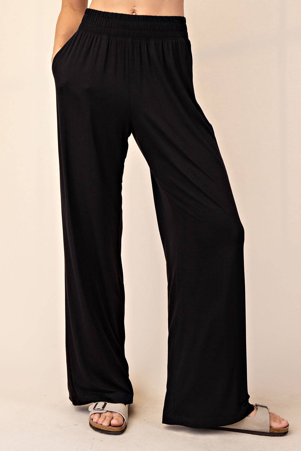 Viscose Modal Wide Pant - Hype Up