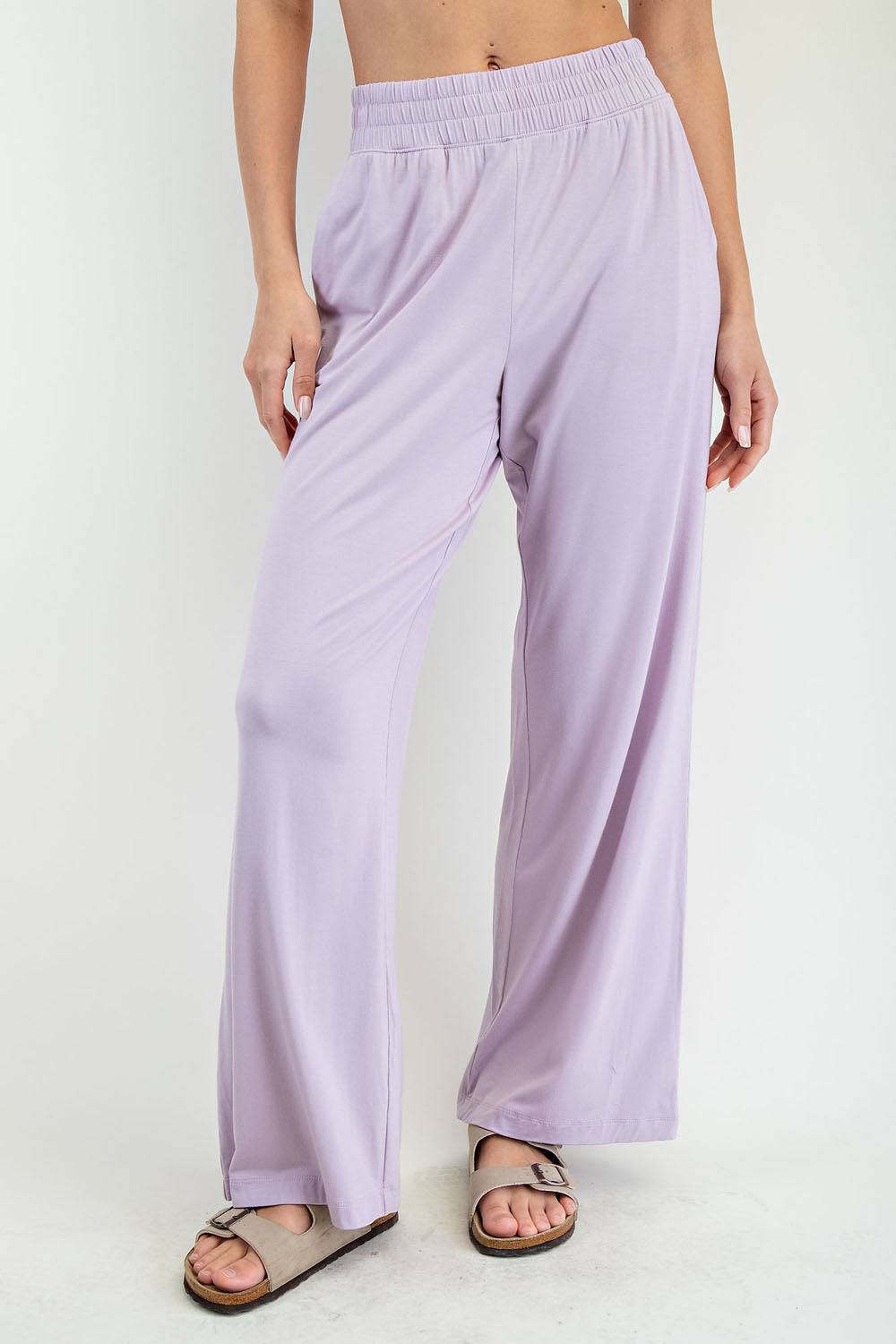 Viscose Modal Wide Pant - Hype Up