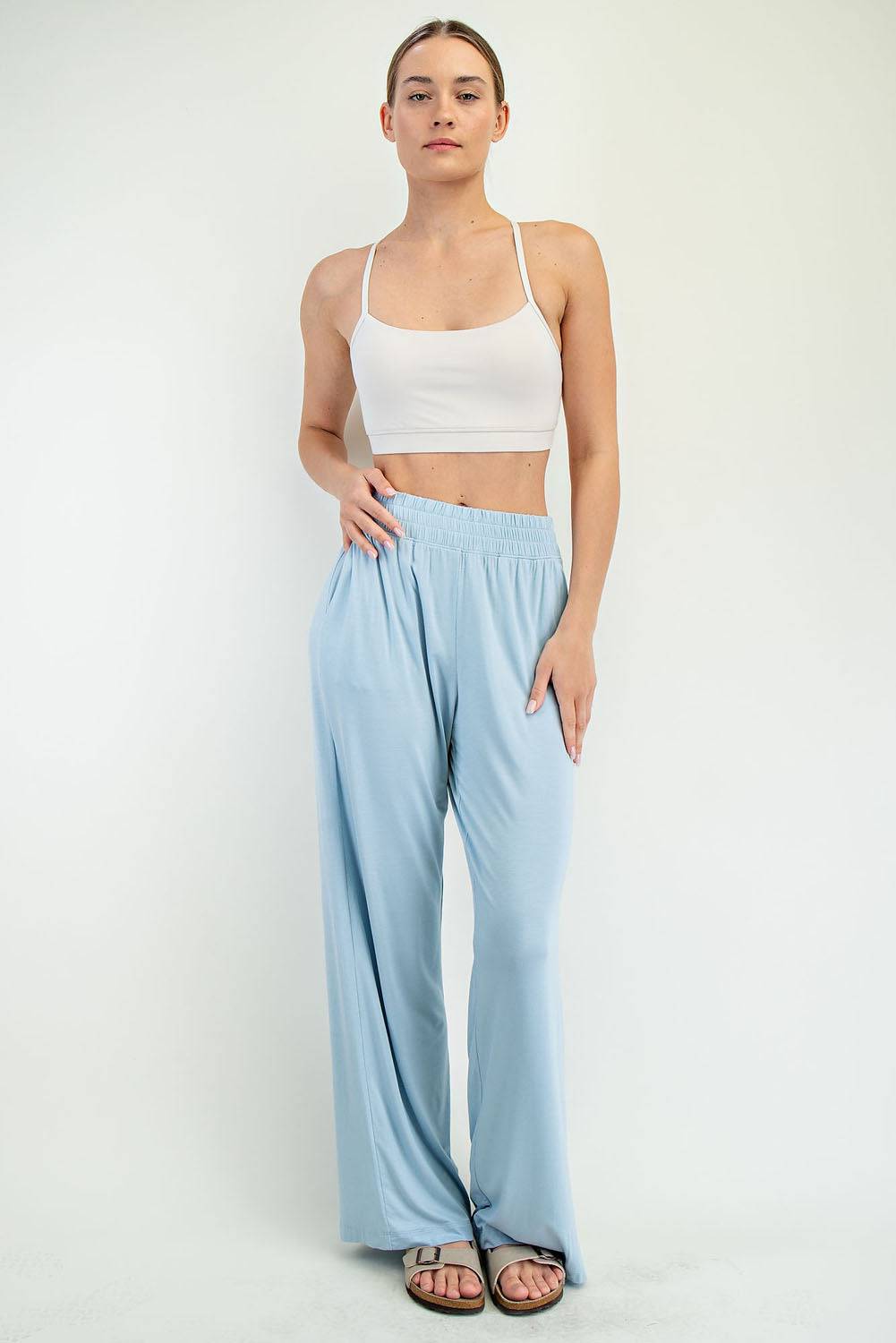 Viscose Modal Wide Pant - Hype Up