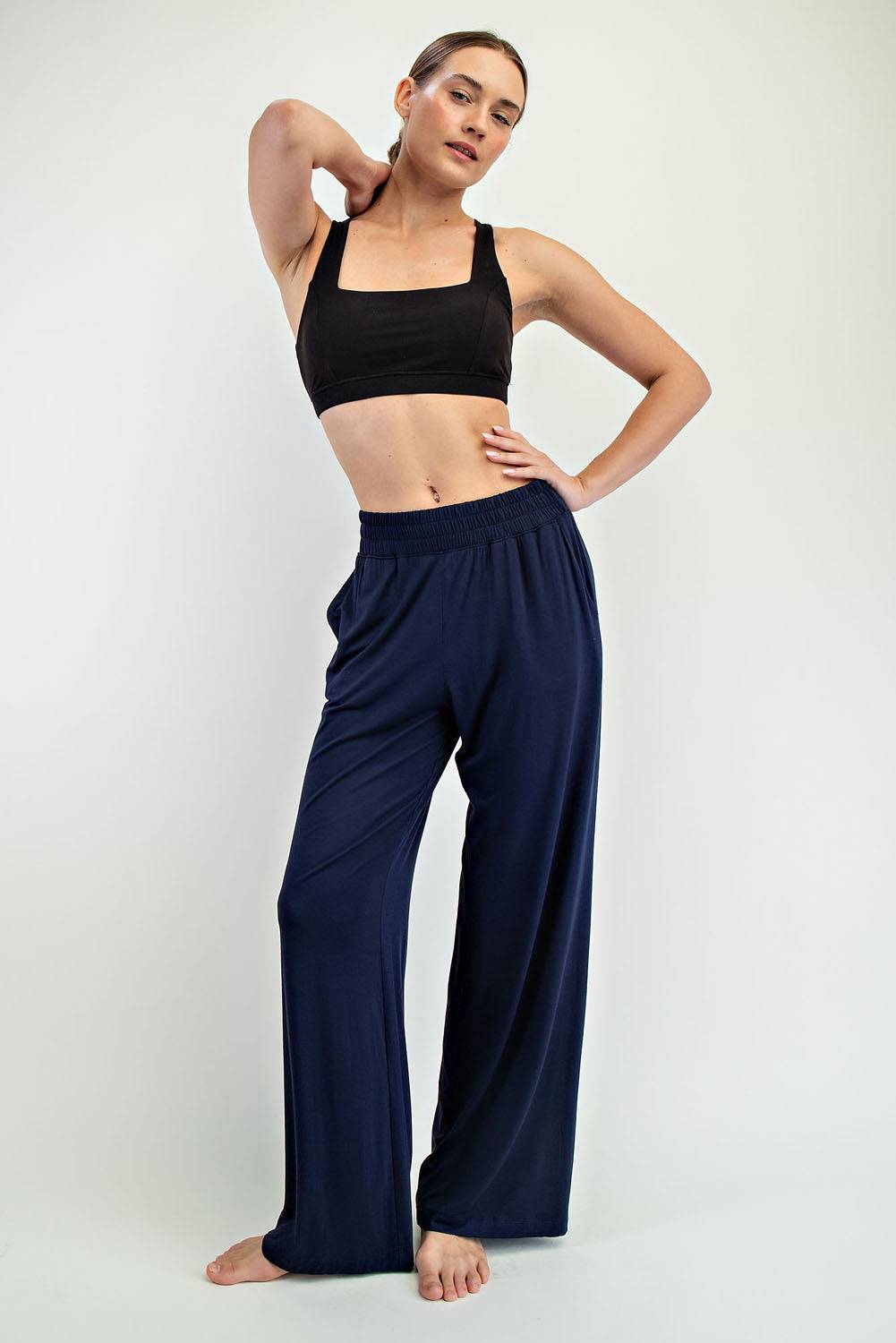 Viscose Modal Wide Pant - Hype Up
