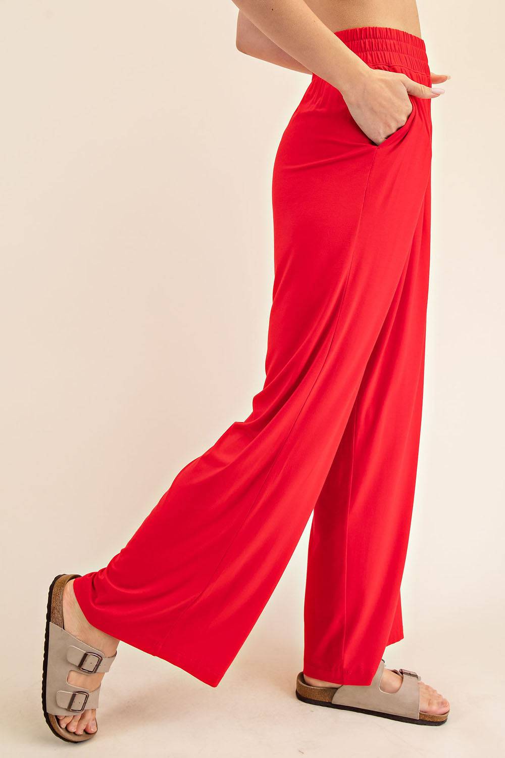 Viscose Modal Wide Pant - Hype Up
