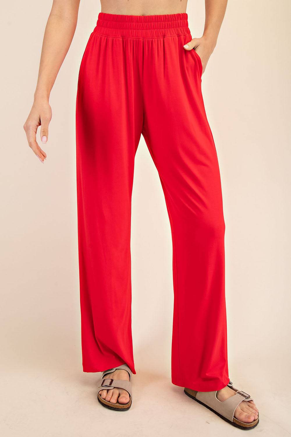 Viscose Modal Wide Pant - Hype Up