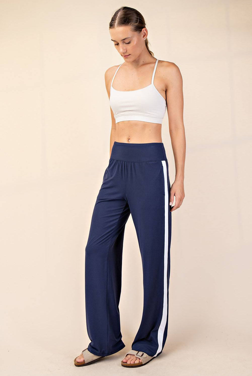 Piping Straight Pant - Hype Up