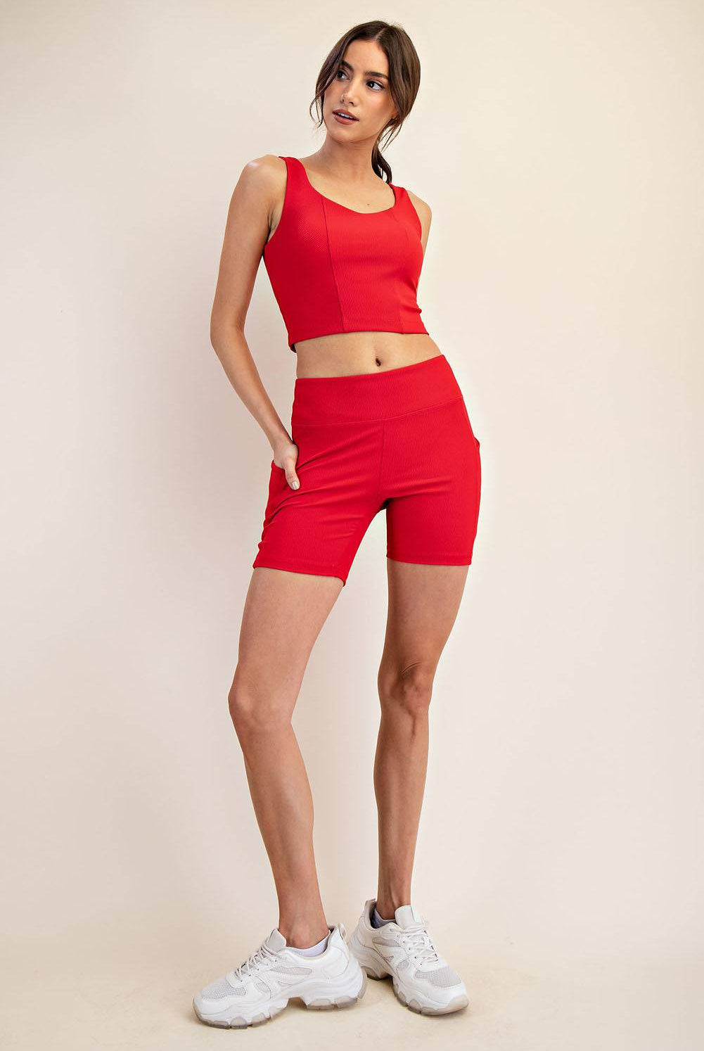 Nylon Rib Biker - Hype Up