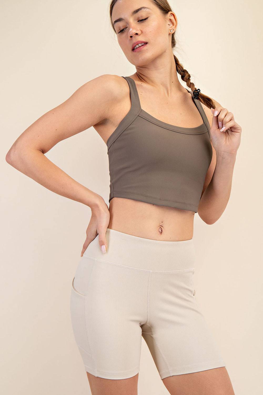 Nylon Rib Biker - Hype Up