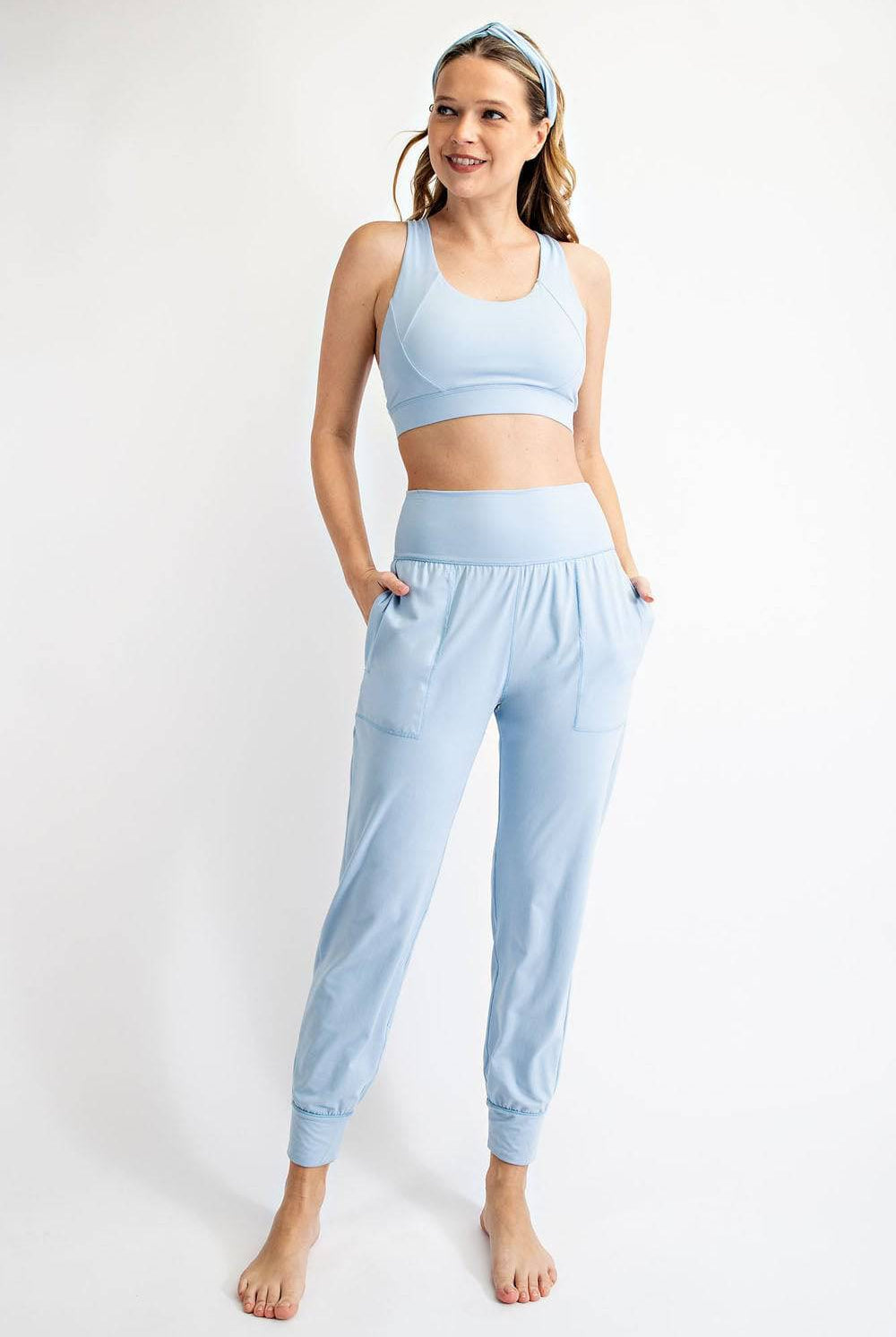 Basic Joggers With Pocket - Hype Up