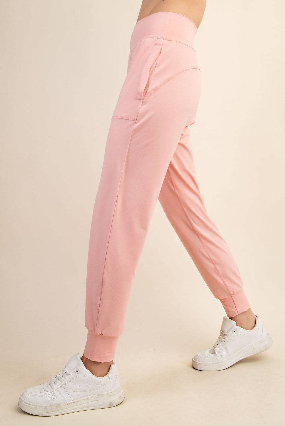 Basic Joggers With Pocket - Hype Up