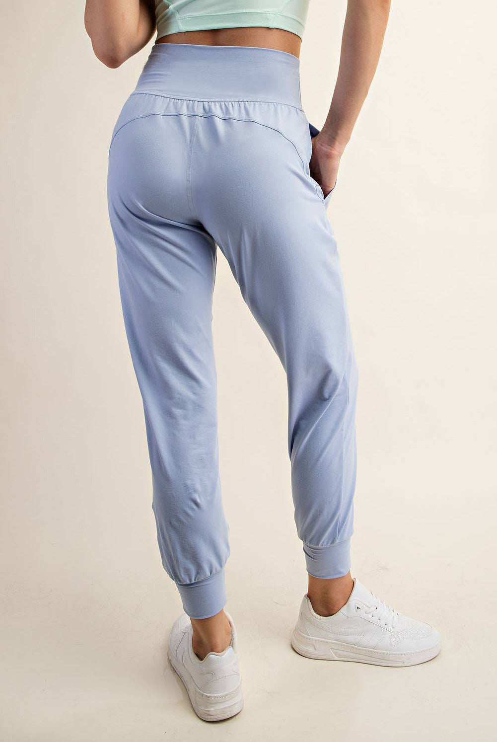 Basic Joggers With Pocket - Hype Up