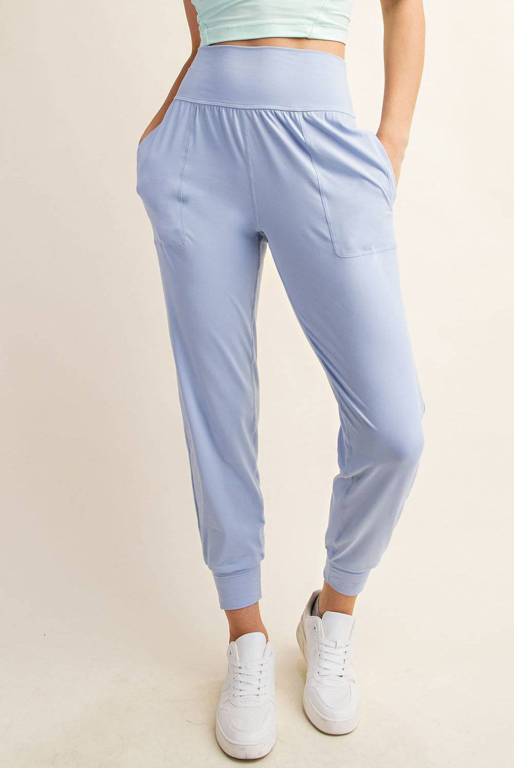 Basic Joggers With Pocket - Hype Up