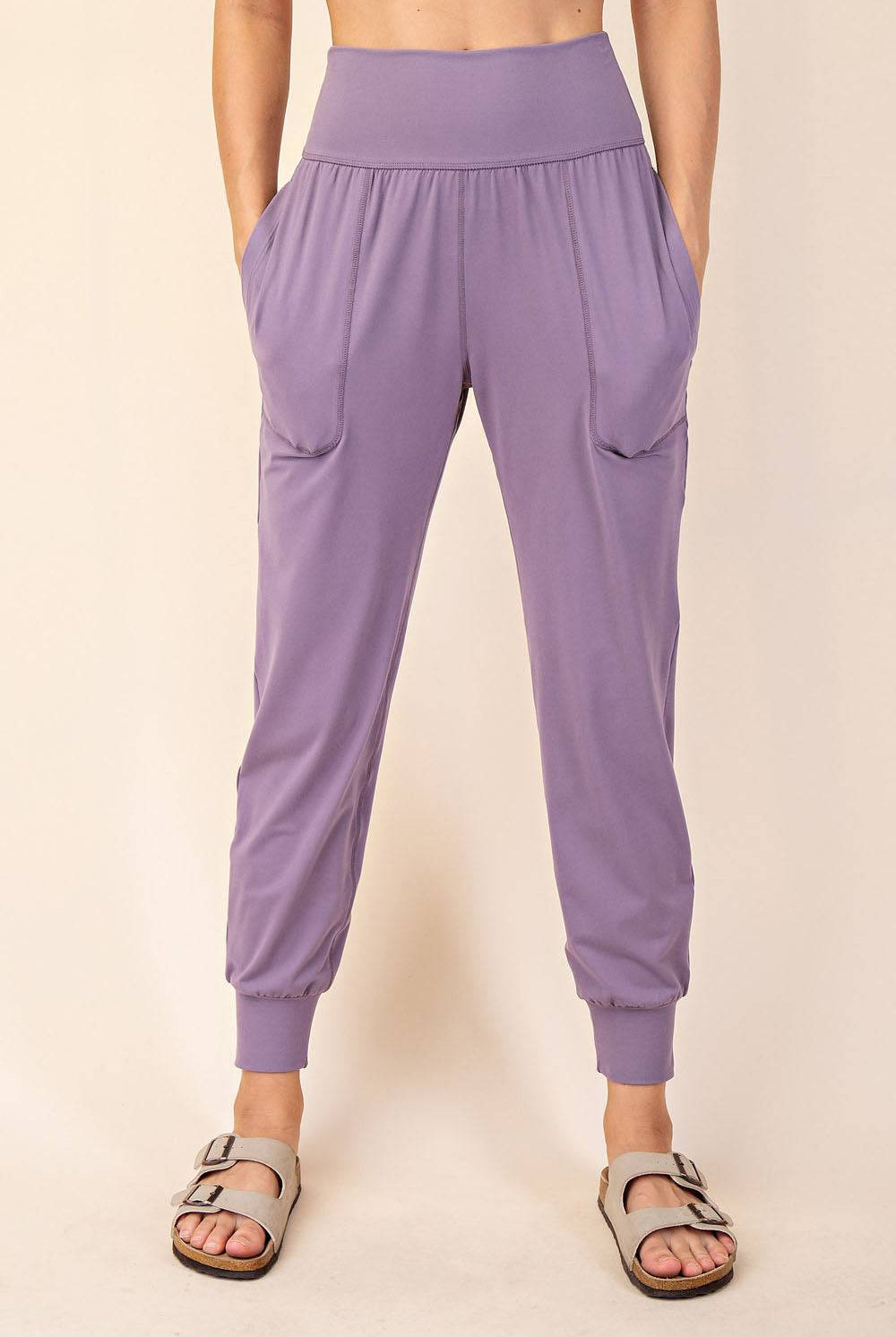 Basic Joggers With Pocket - Hype Up