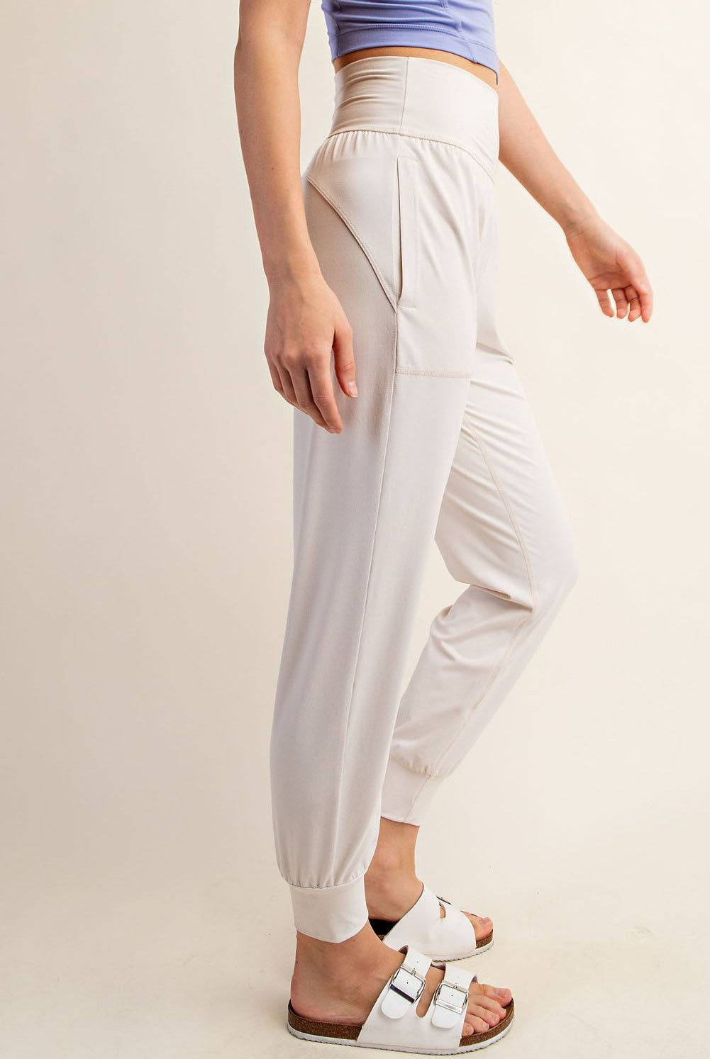 Basic Joggers With Pocket - Hype Up