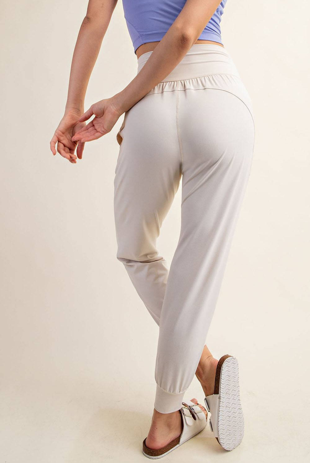 Basic Joggers With Pocket - Hype Up