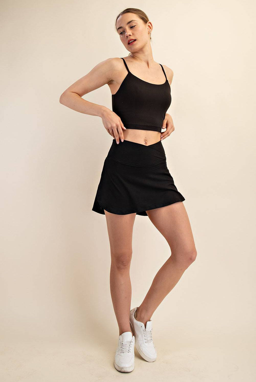 V-Shaped Skort - Hype Up