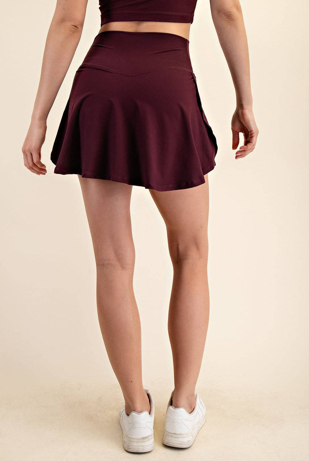 V-Shaped Skort - Hype Up