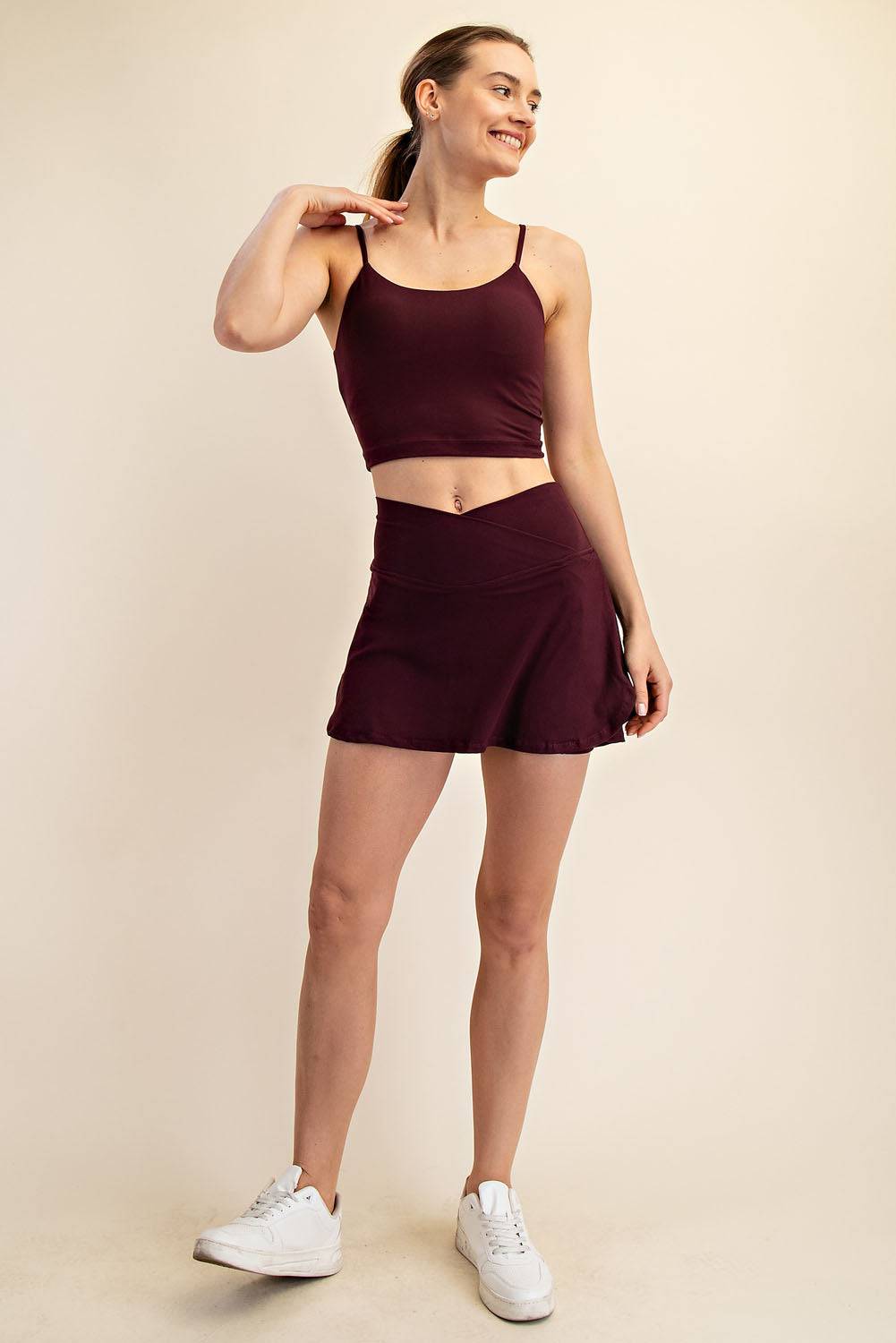 V-Shaped Skort - Hype Up