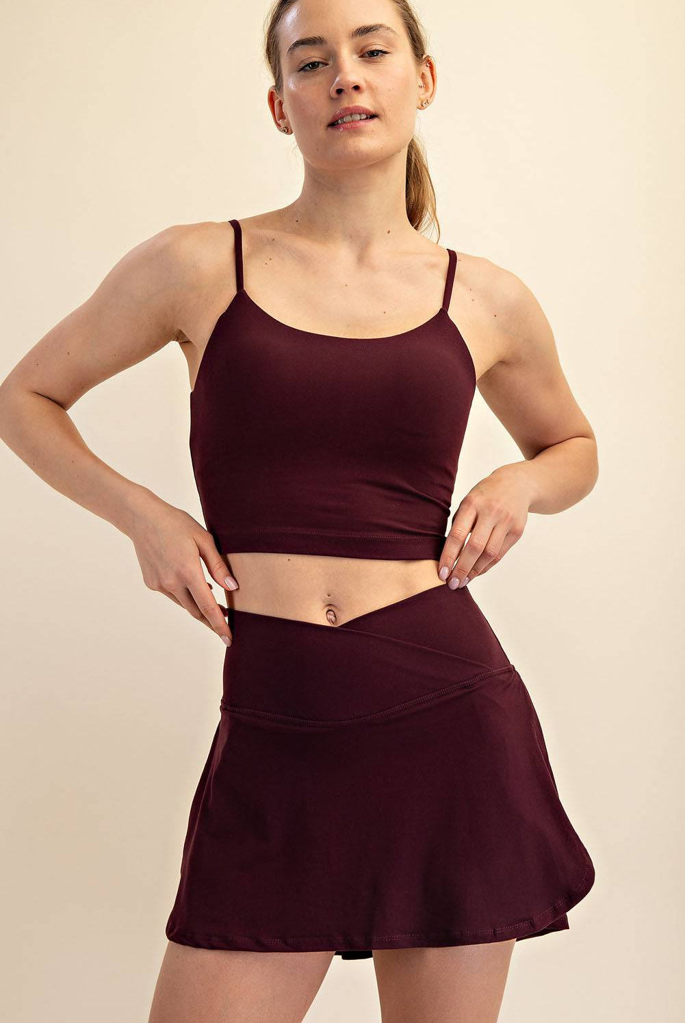 V-Shaped Skort - Hype Up