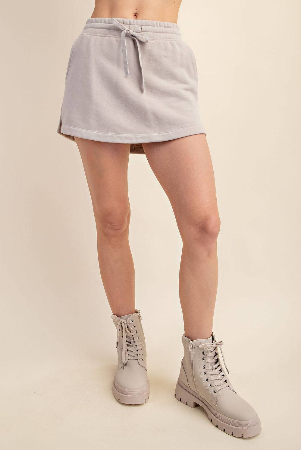 French Terry Casual Skort - Hype Up