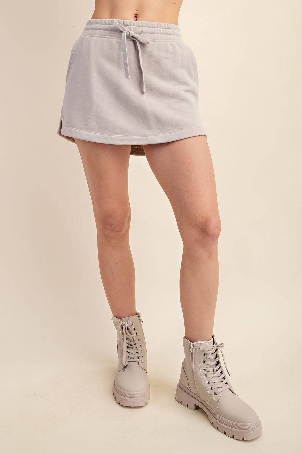 French Terry Casual Skort - Hype Up