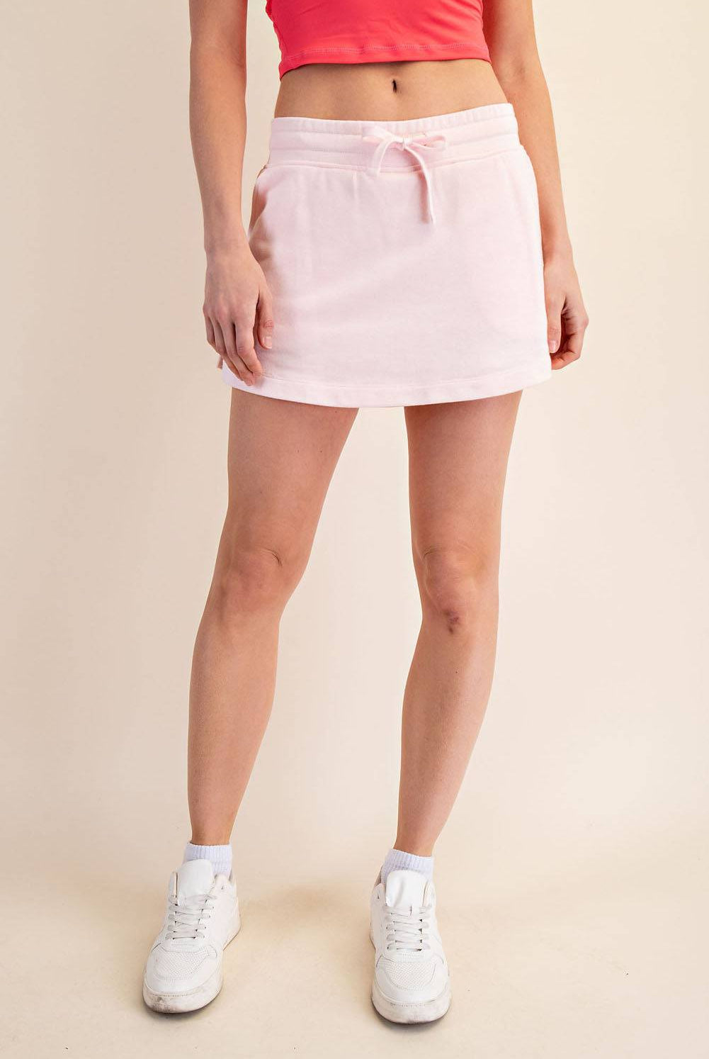 French Terry Casual Skort - Hype Up