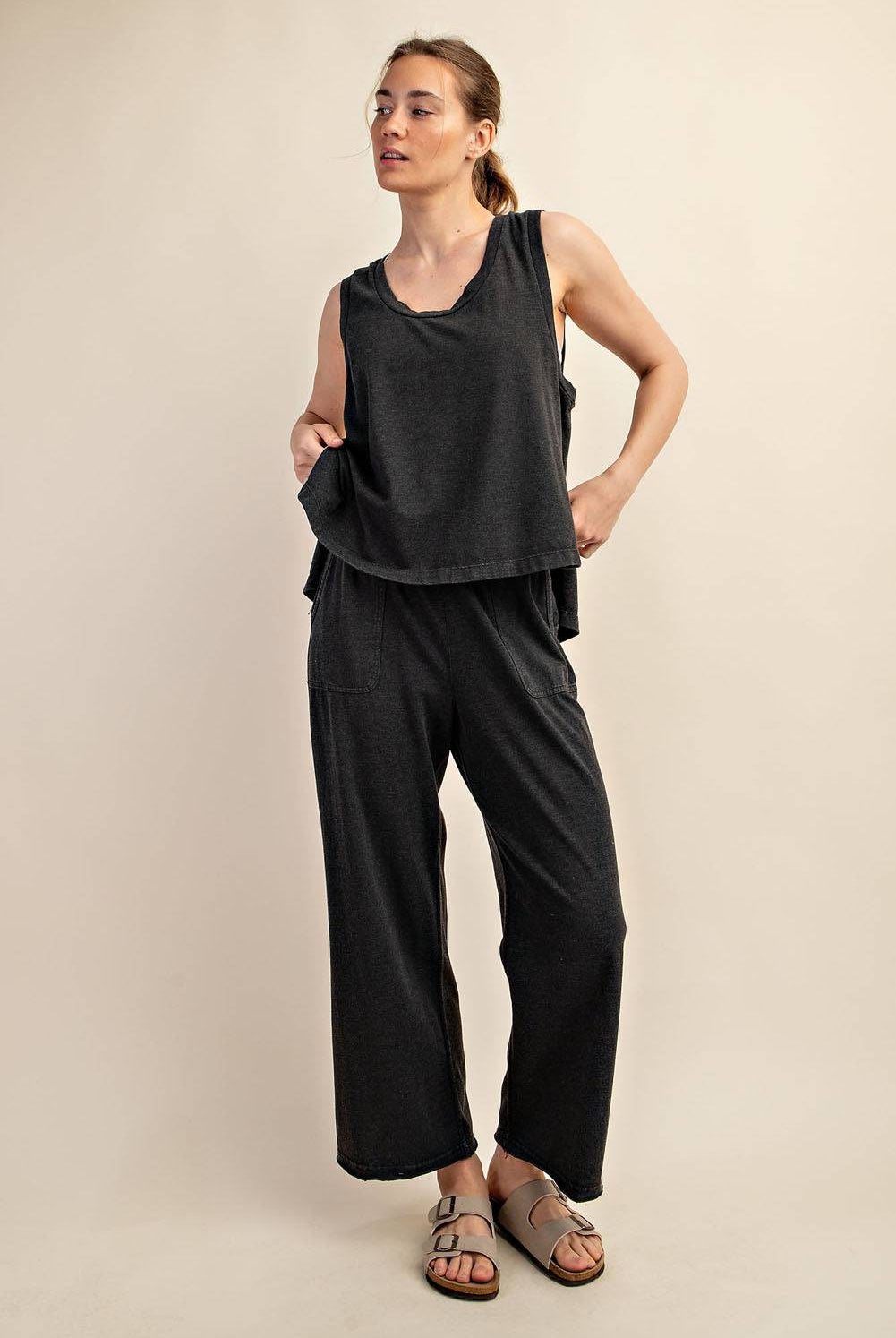 Mineral Washed Cotton Set - Hype Up