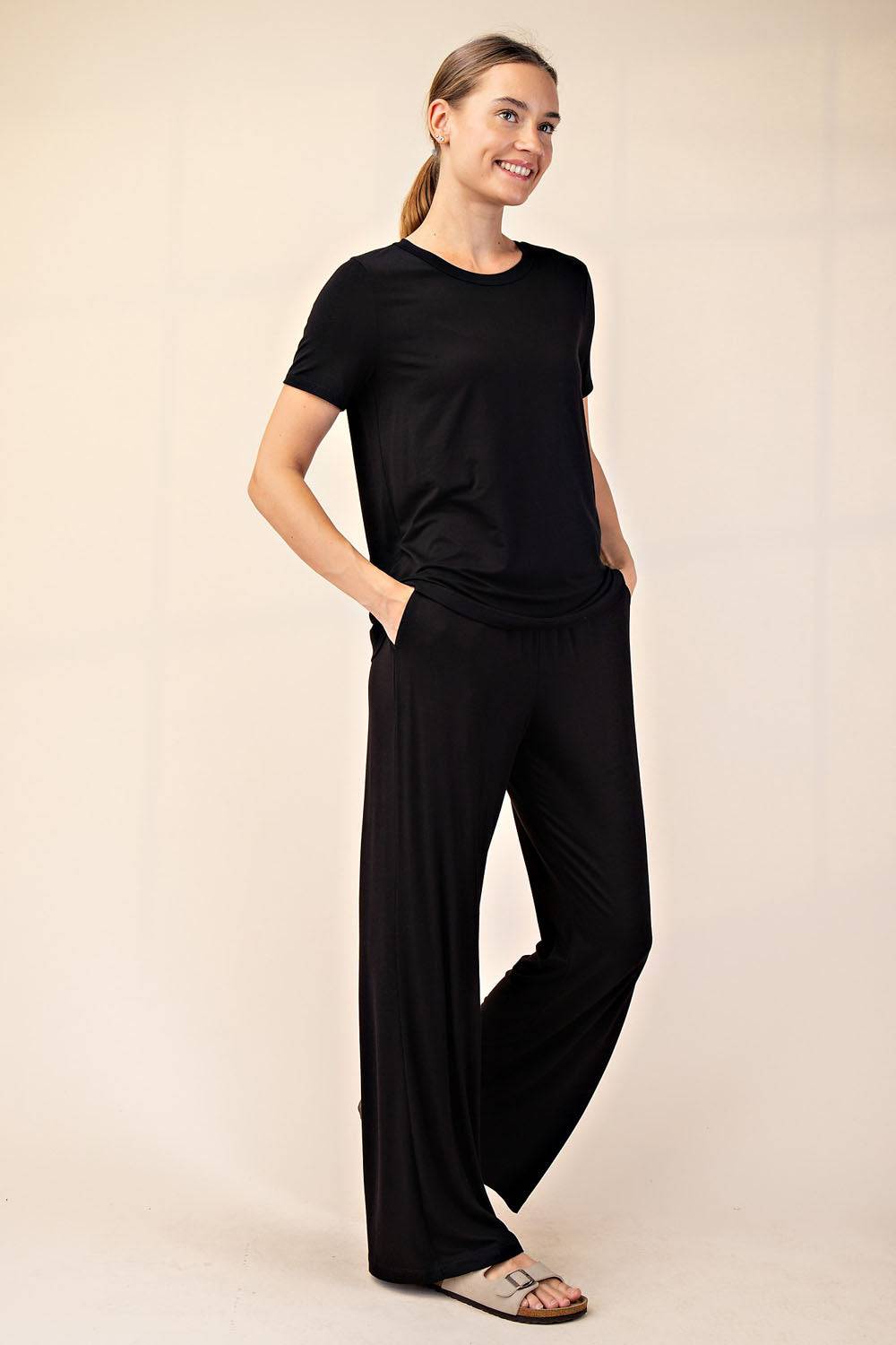 Viscose Modal Short Sleeve Top - Hype Up