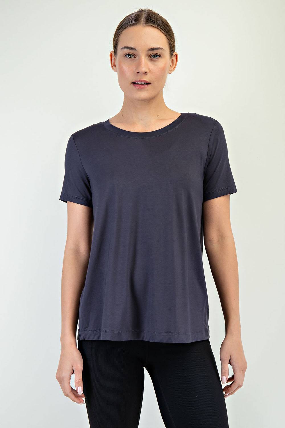 Viscose Modal Short Sleeve Top - Hype Up