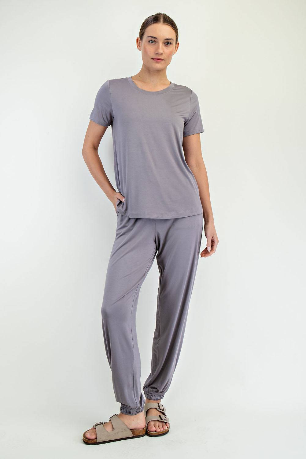 Viscose Modal Short Sleeve Top - Hype Up