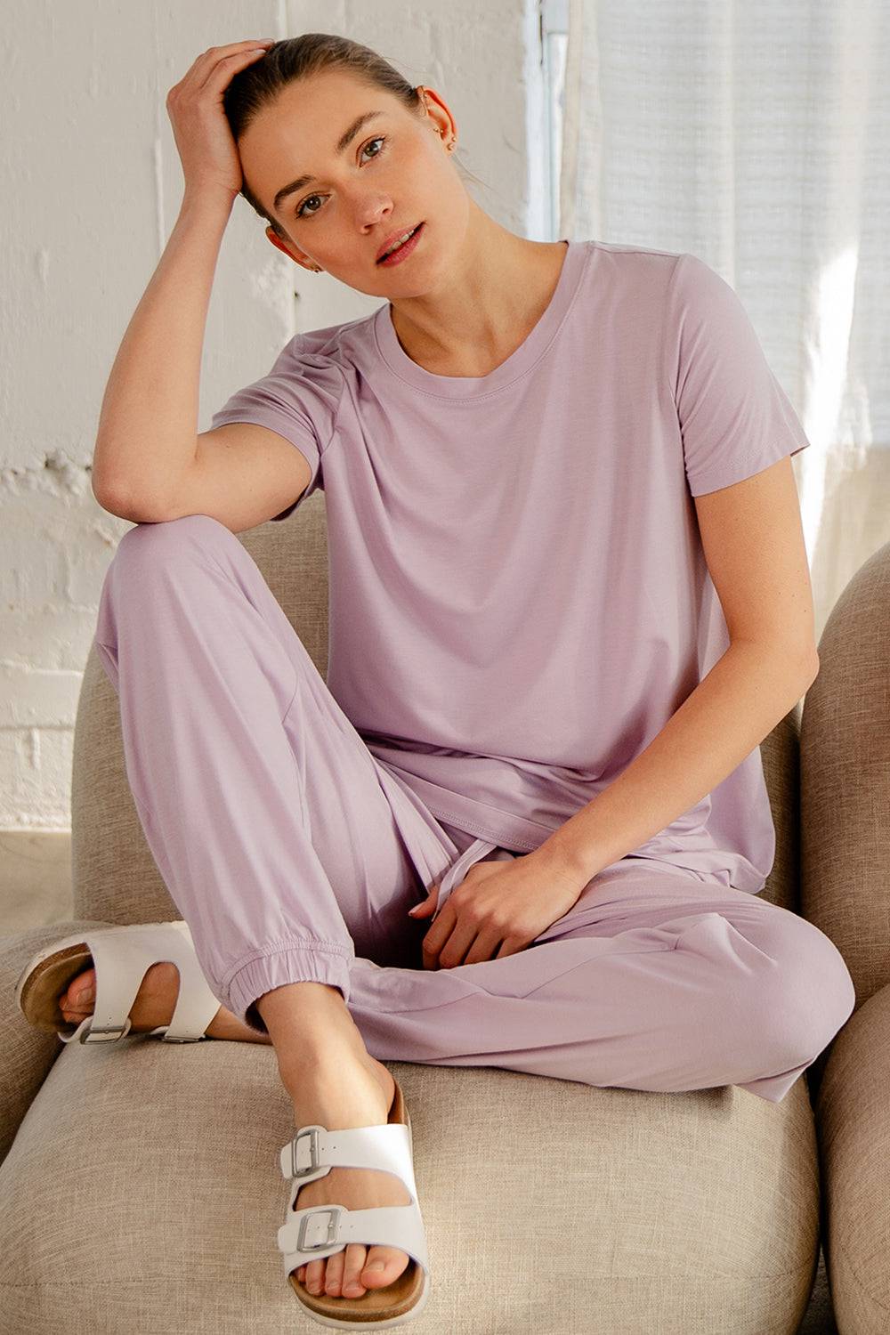 Viscose Modal Short Sleeve Top - Hype Up