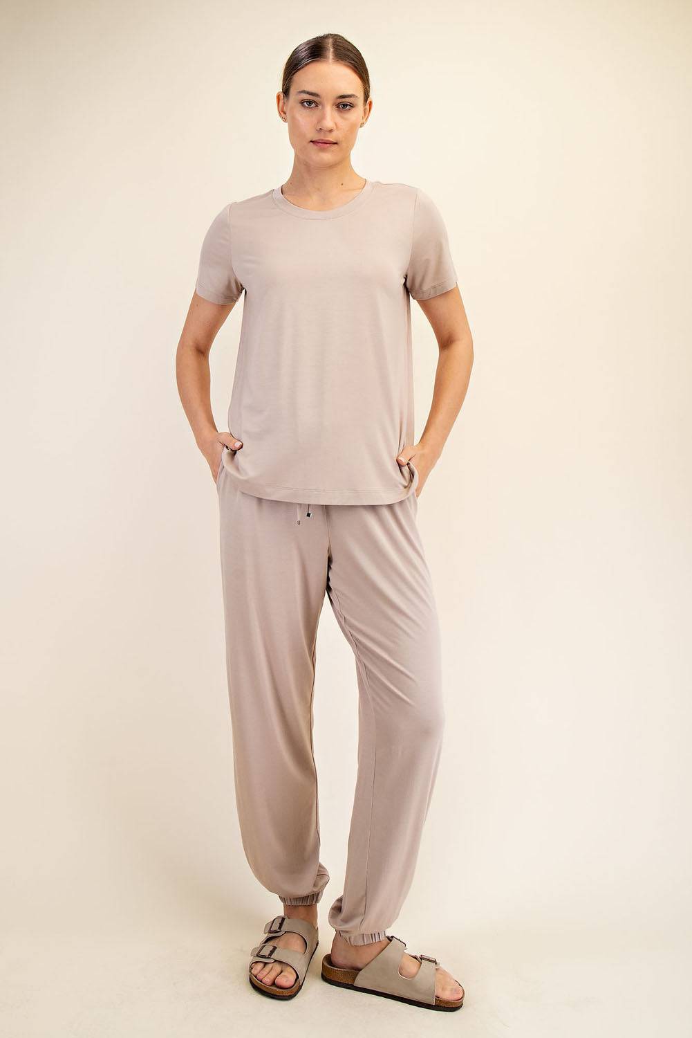 Viscose Modal Short Sleeve Top - Hype Up