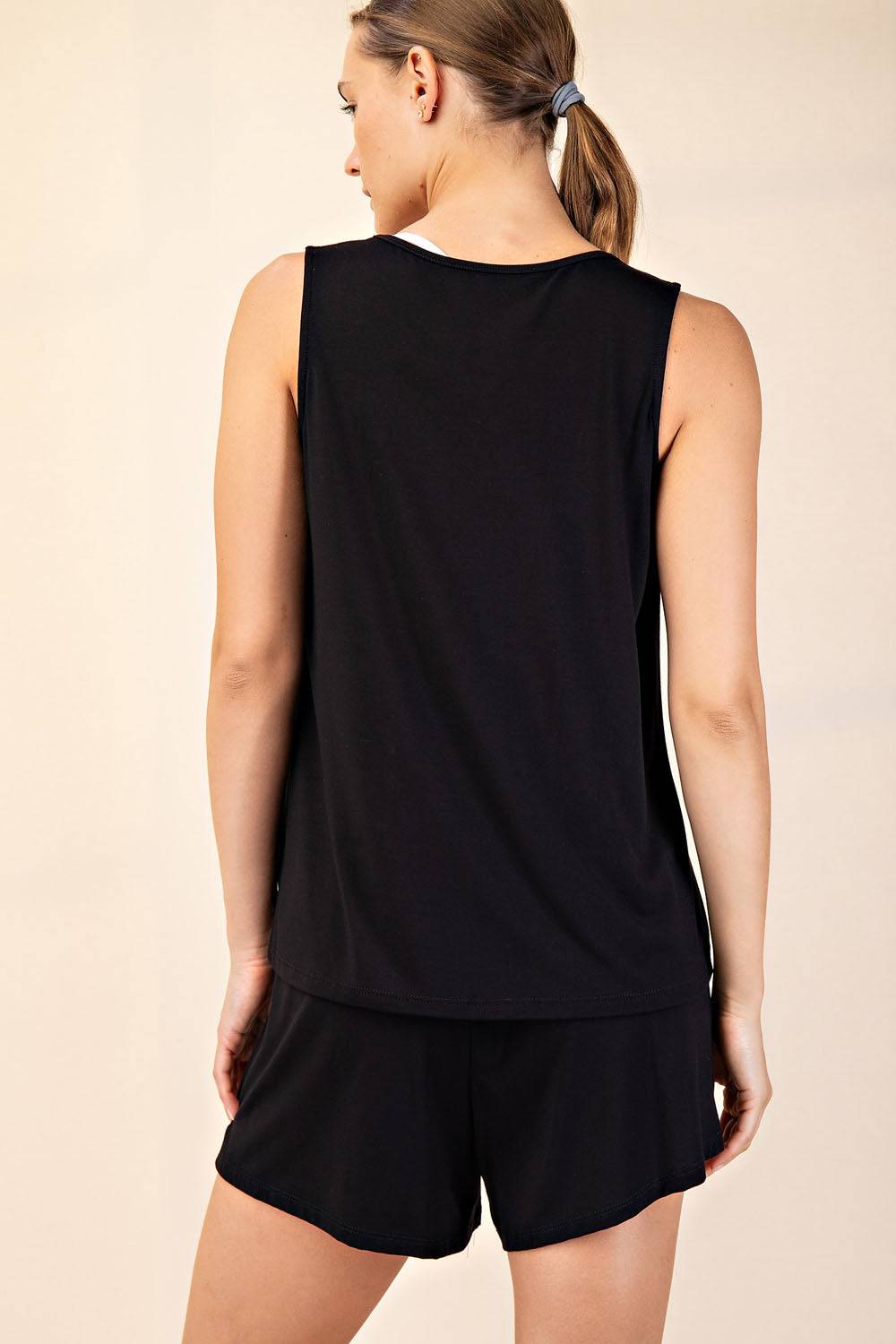 Viscose Modal Sleeveless Tank - Hype Up