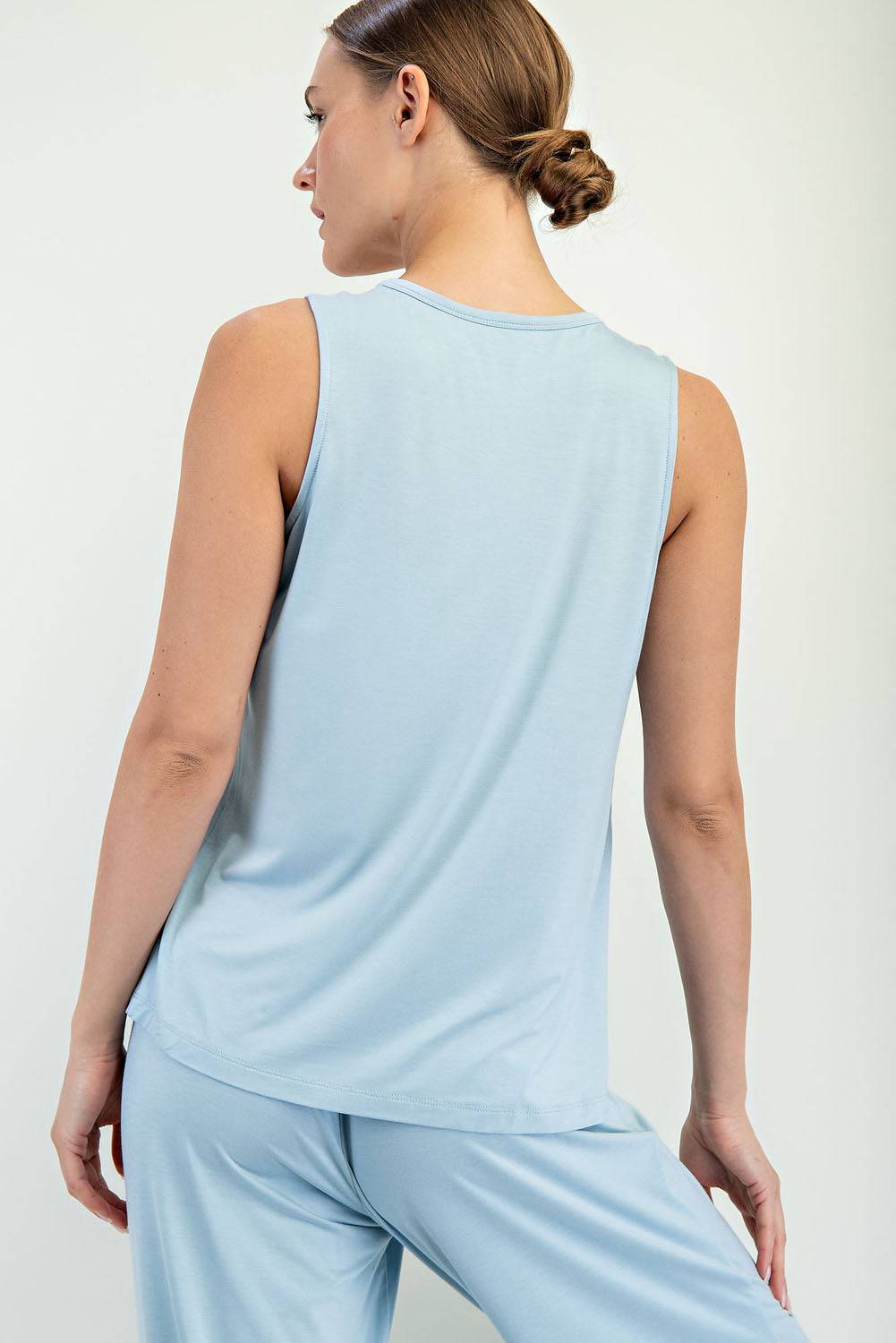 Viscose Modal Sleeveless Tank - Hype Up