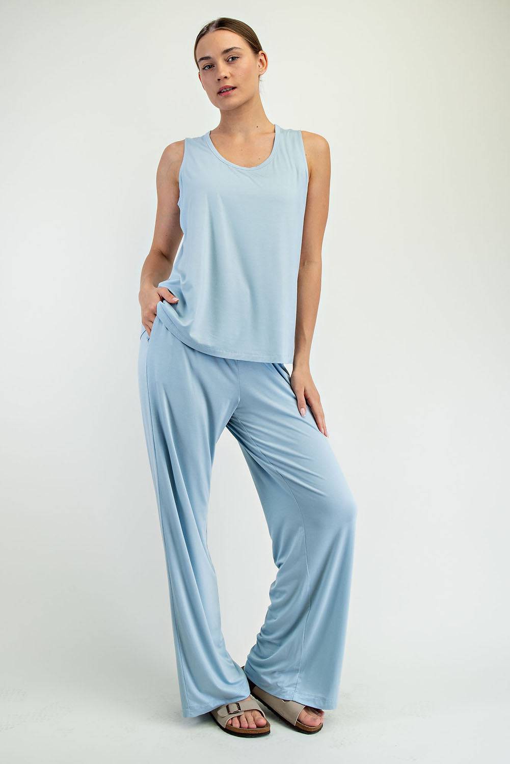 Viscose Modal Sleeveless Tank - Hype Up