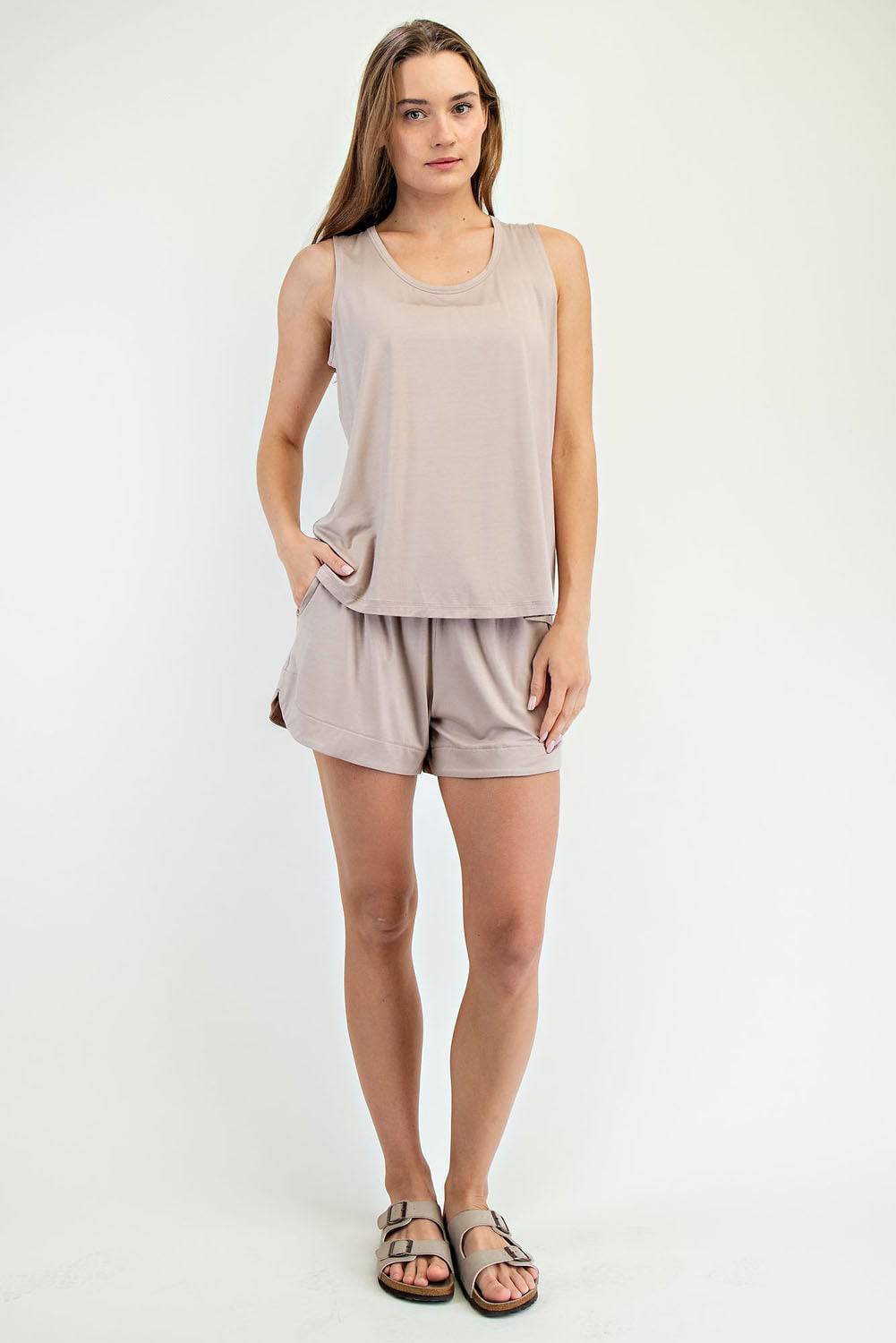 Viscose Modal Sleeveless Tank - Hype Up