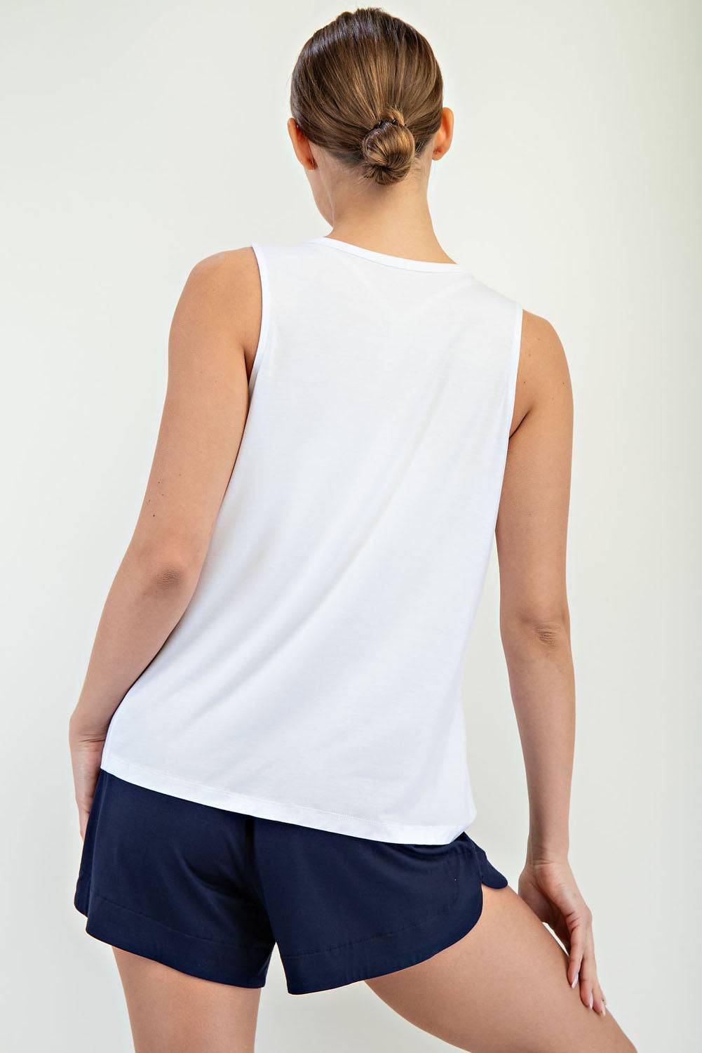 Viscose Modal Sleeveless Tank - Hype Up