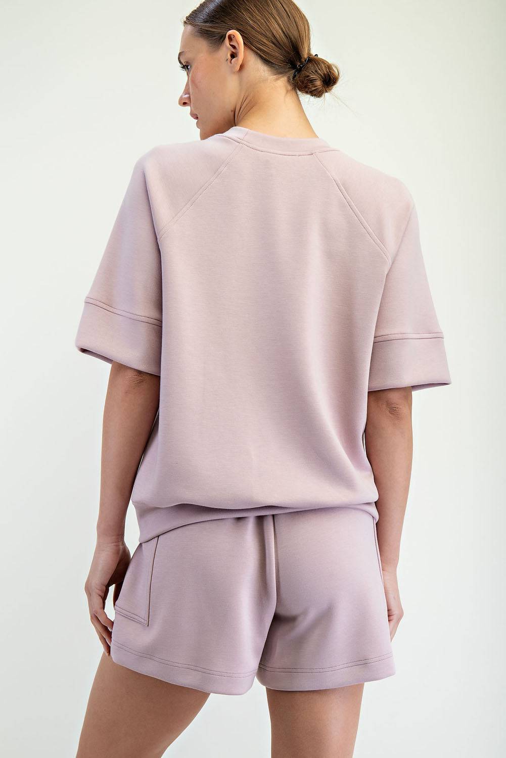 Modal Scuba Oversized Top - Hype Up