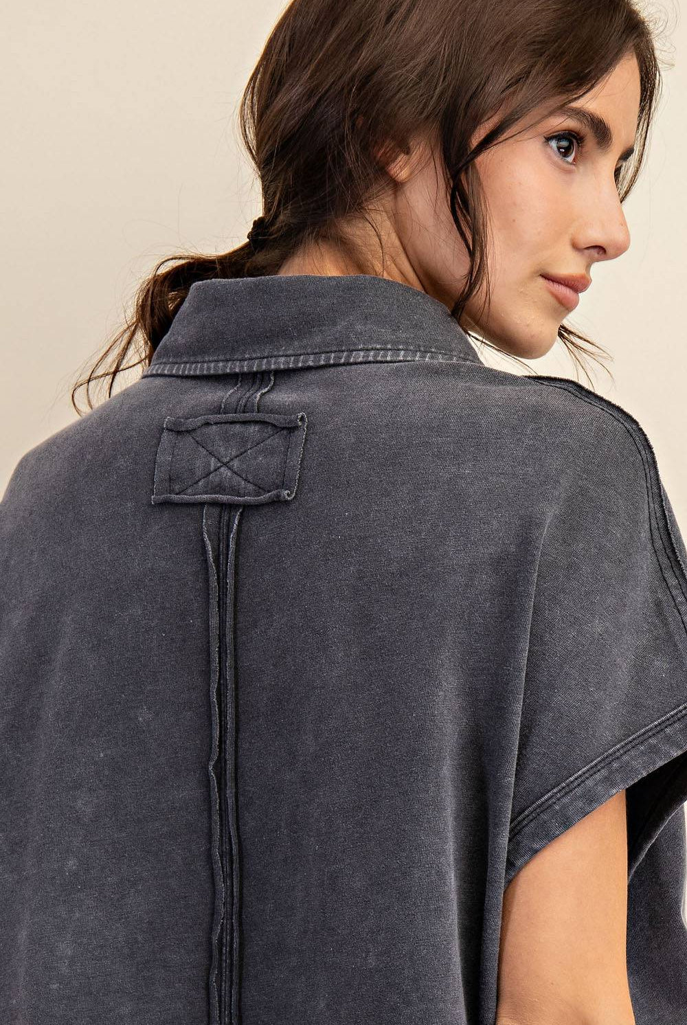 Cotton Poly Polo Top - Hype Up