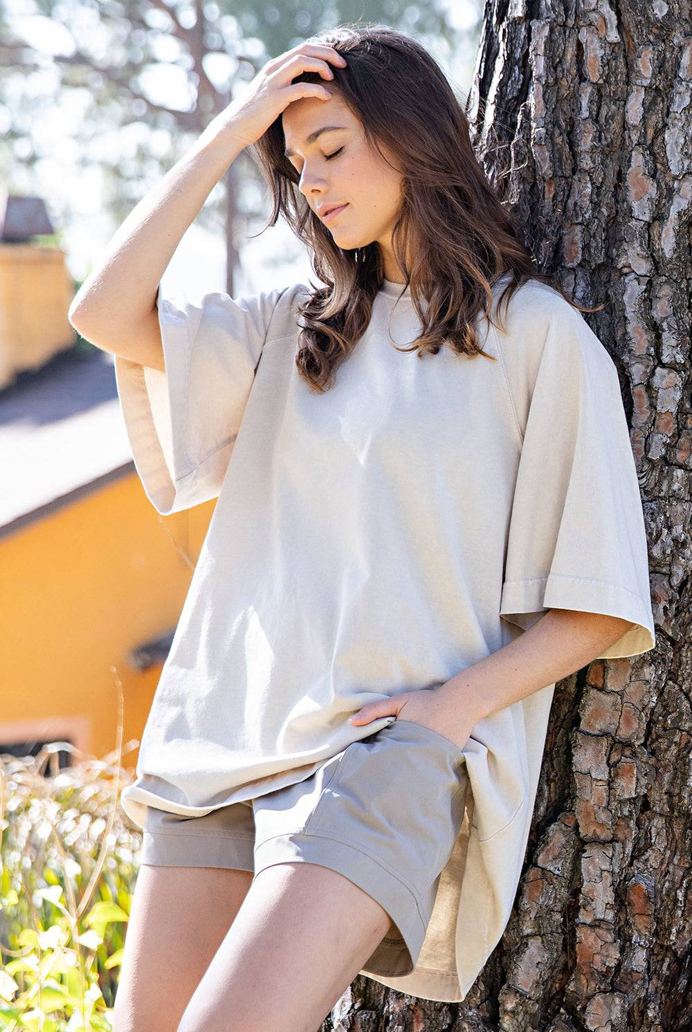 Cotton Poly Tunic Top - Hype Up