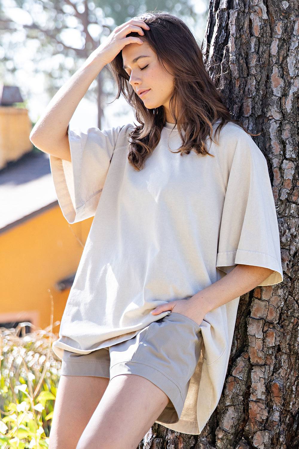 Cotton Poly Tunic Top - Hype Up