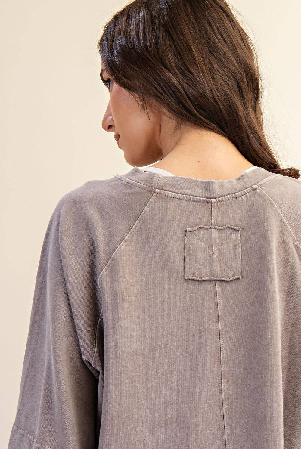 Cotton Poly Tunic Top - Hype Up