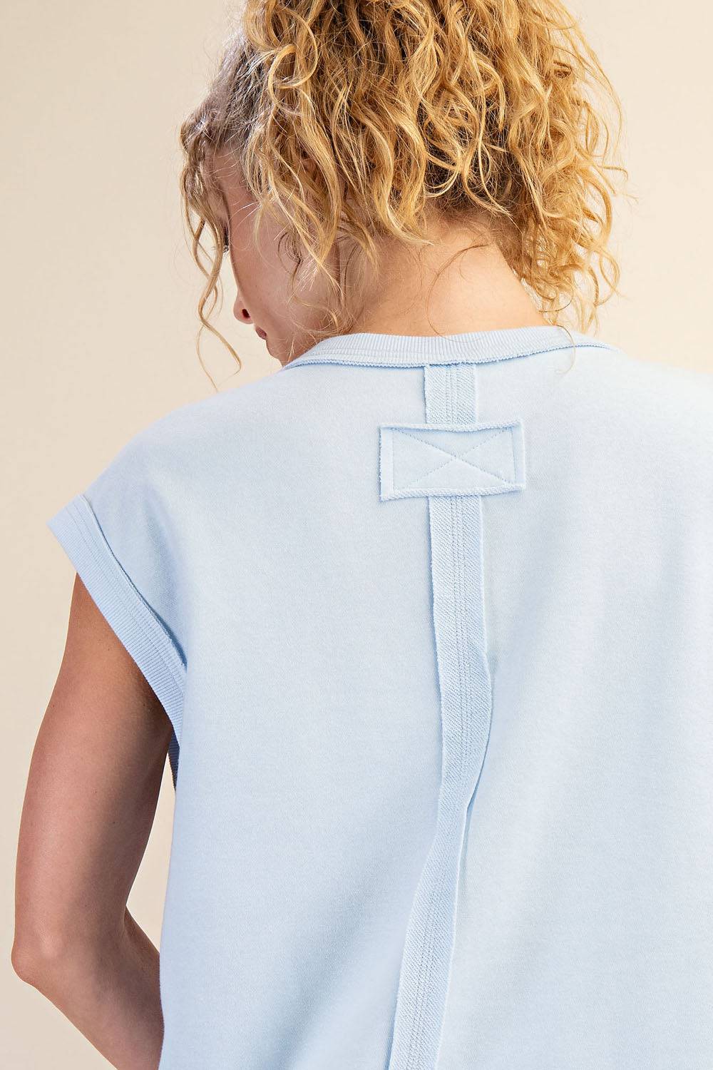 French Terry Oversized Vest - Hype Up