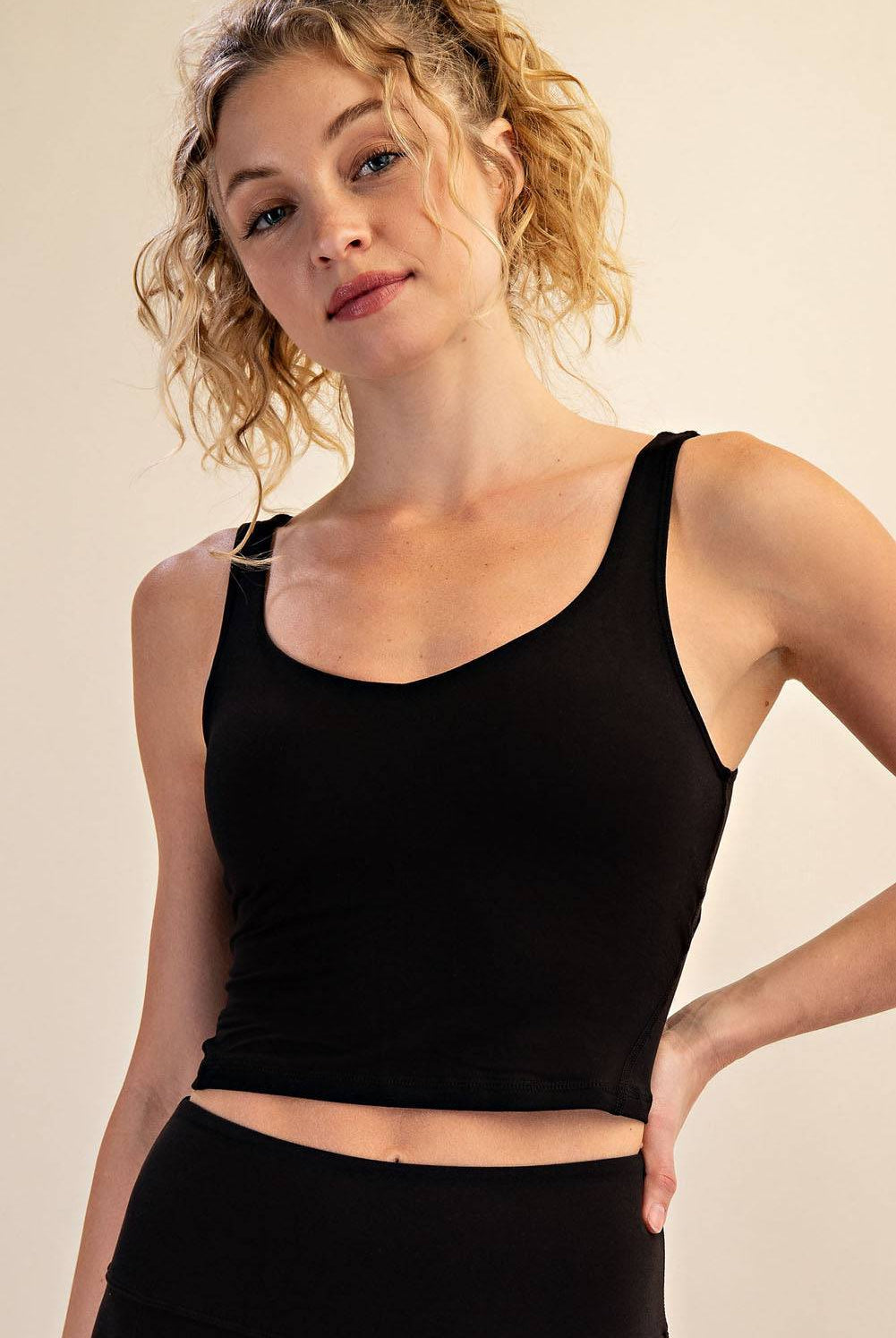 V-Neck Yoga Top - Hype Up