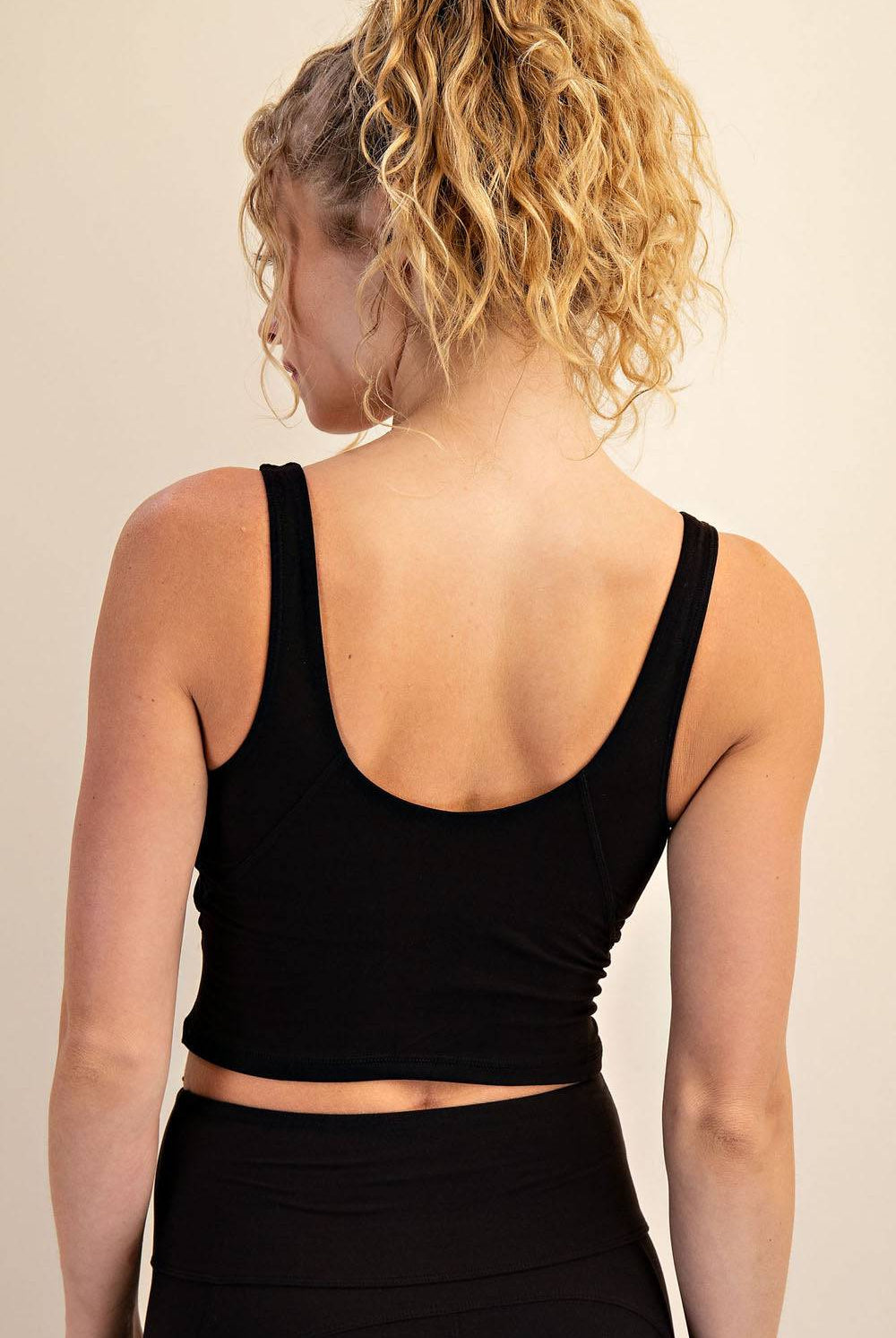 V-Neck Yoga Top - Hype Up