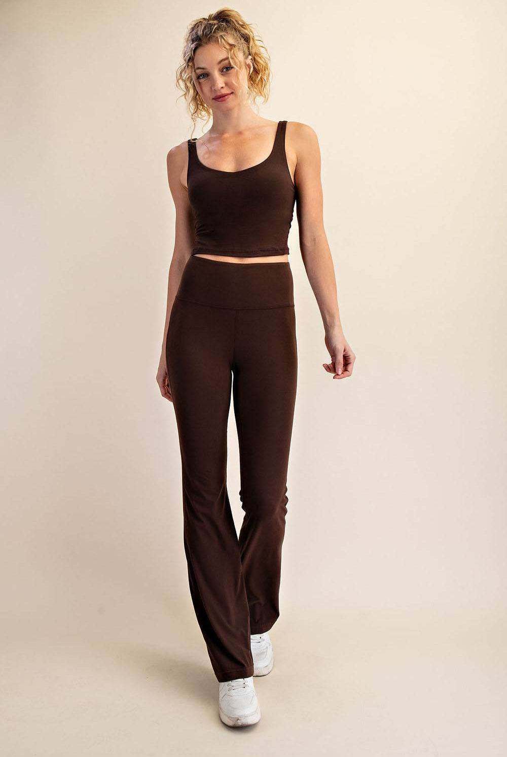 V-Neck Yoga Top - Hype Up