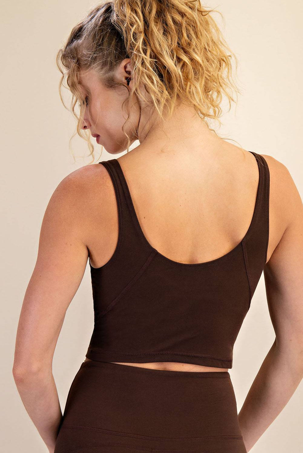 V-Neck Yoga Top - Hype Up