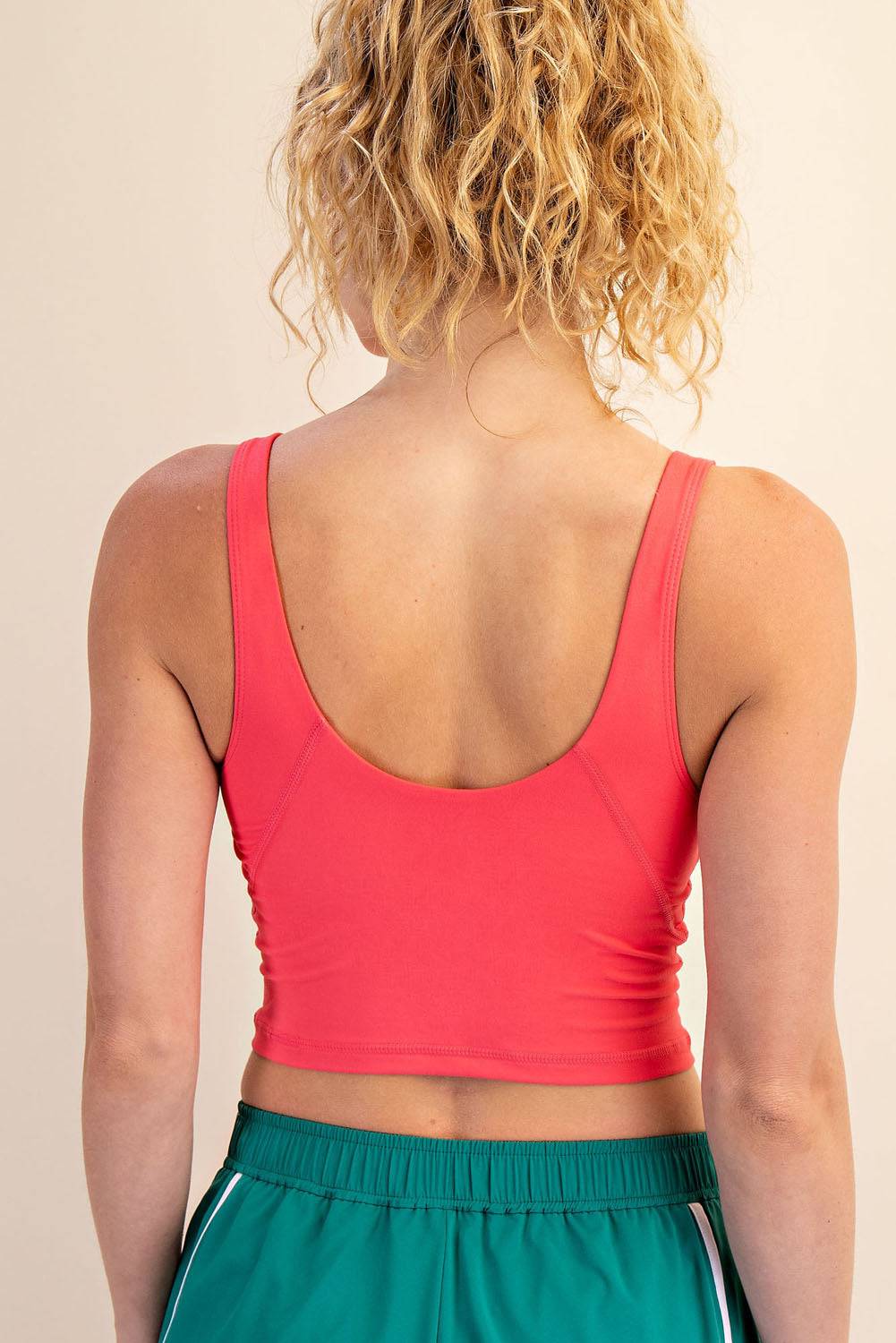 V-Neck Yoga Top - Hype Up