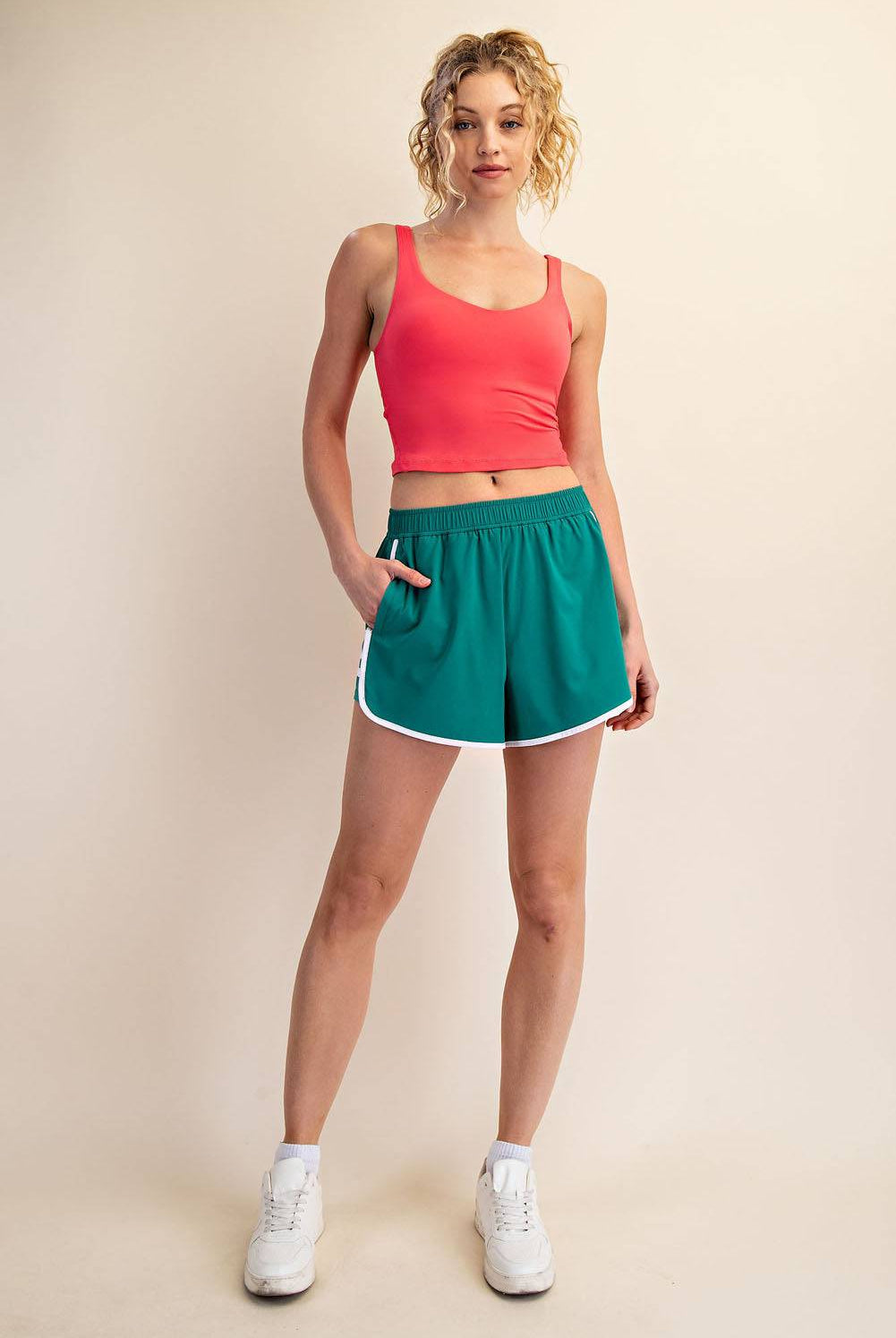 V-Neck Yoga Top - Hype Up